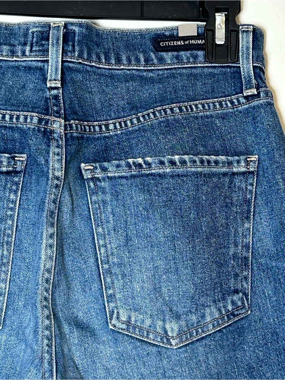 Citizens of humanity demy cropped flare jeans size 25 medium wash made in USA - Picture 7 of 16